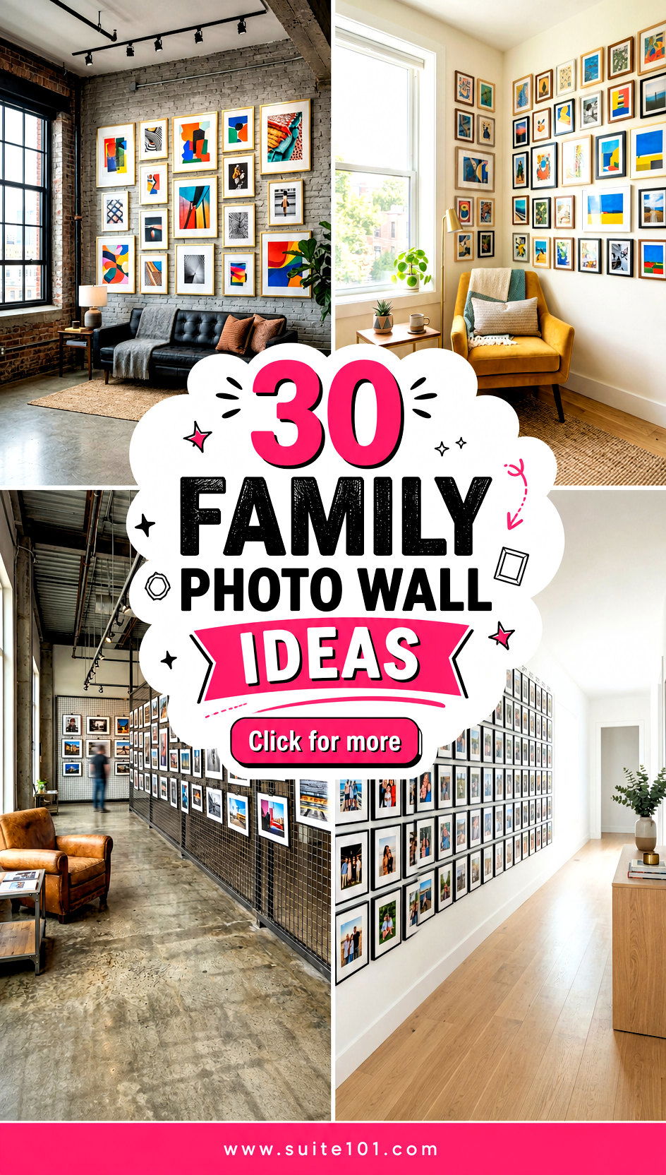 Family Photo Wall Ideas 30 Stylish Ways to Display Memories - Family Photo Wall Ideas: 30 Stylish Ways to Display Memories