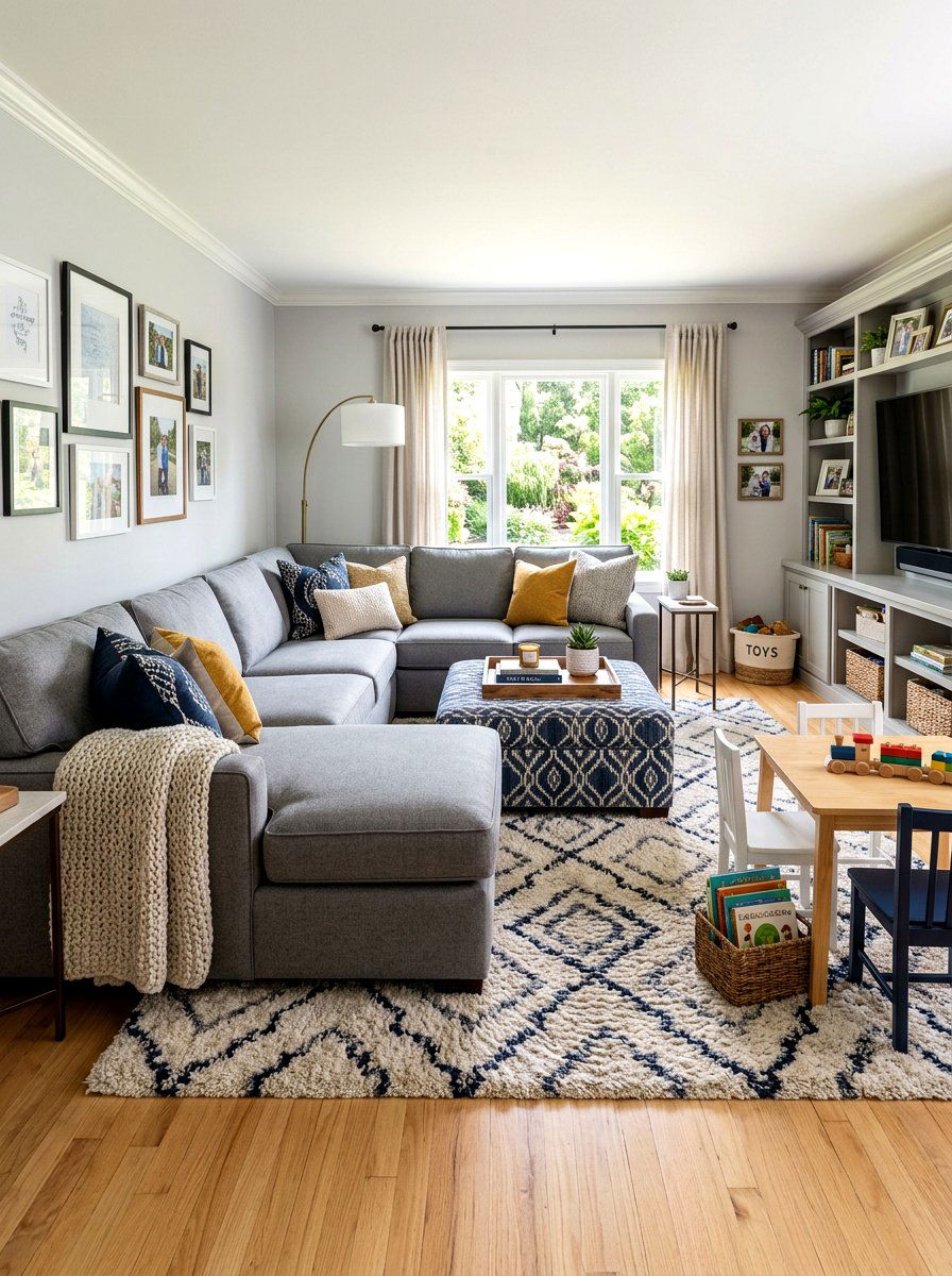 Family Room Sectional Arrangement - 30 sofa chaise layout ideas
