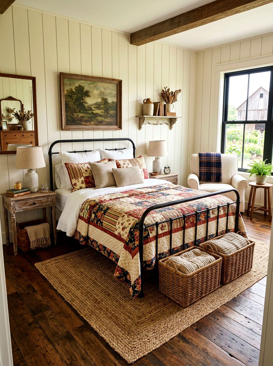 Farmhouse Bedroom Style - 30 tween aesthetic bedroom ideas
