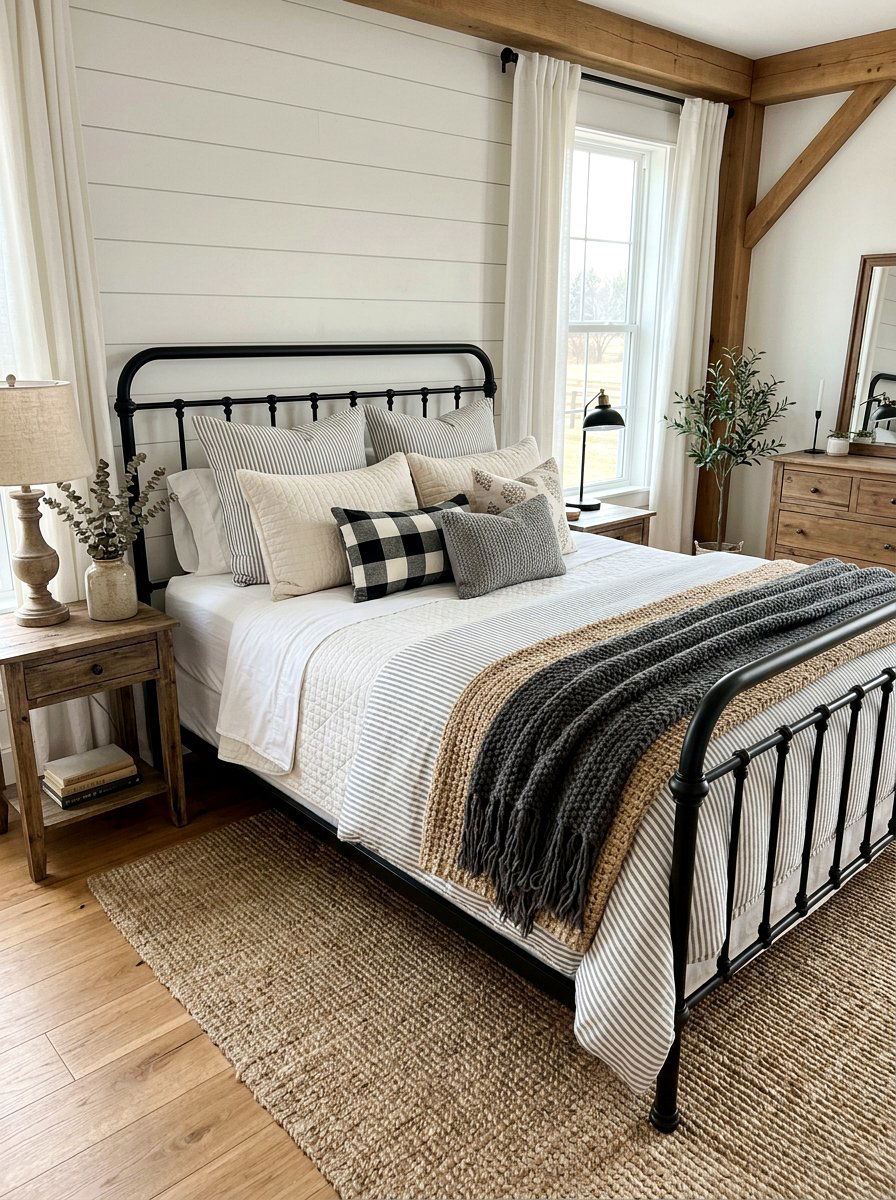 Farmhouse Bedscape - 30 designer bedscape ideas