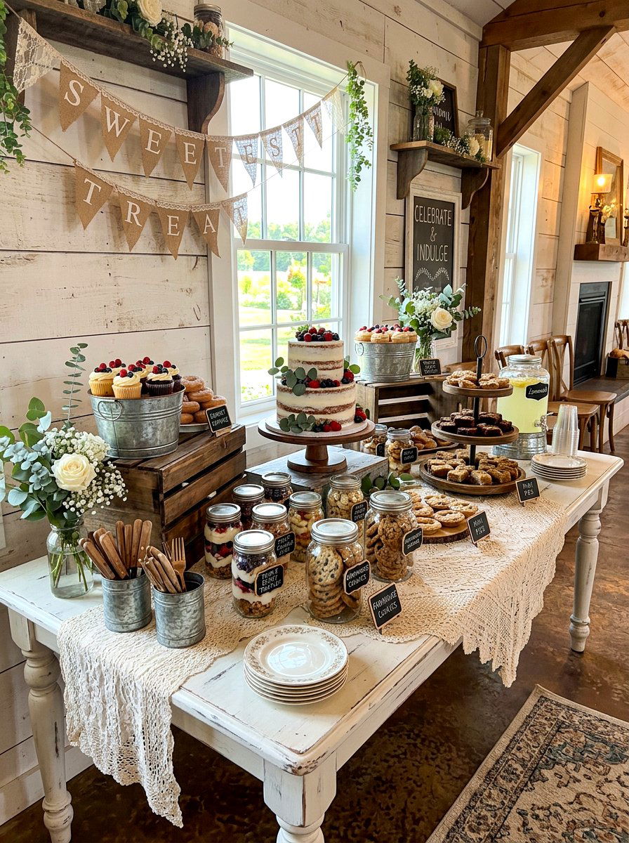 30 Dessert Station Aesthetic Ideas for the Perfect Party Finish