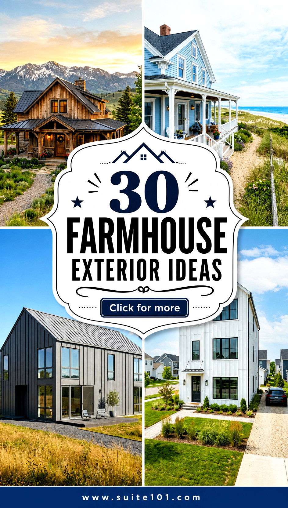 Farmhouse Exterior Ideas 30 Charming Curb Appeal Upgrades - Farmhouse Exterior Ideas: 30 Charming Curb Appeal Upgrades