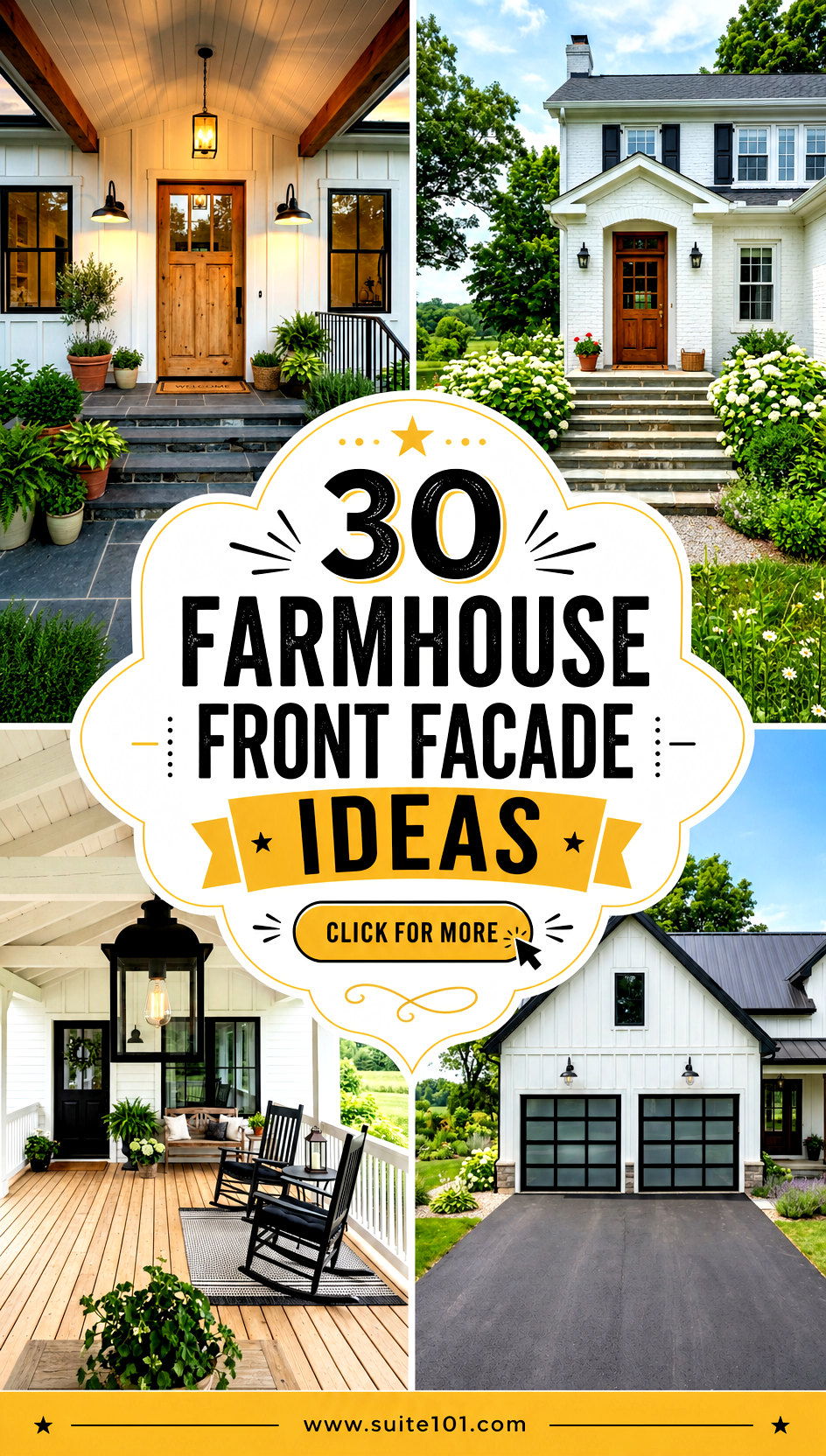 Farmhouse Front Facade Ideas 30 Bold Ways to Boost Curb Appeal - Farmhouse Front Facade Ideas: 30 Bold Ways to Boost Curb Appeal