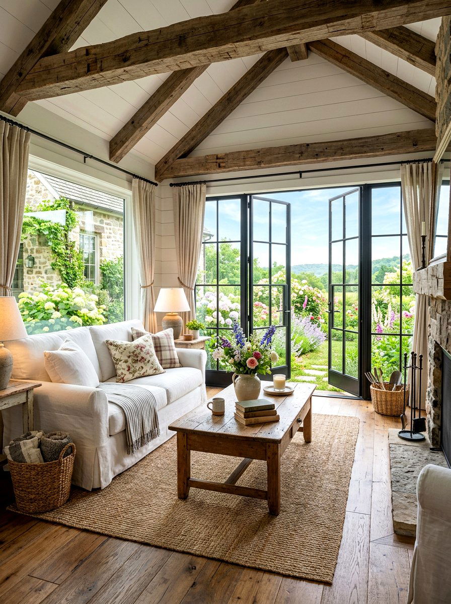 Farmhouse Keeping Room - 30 keeping room ideas