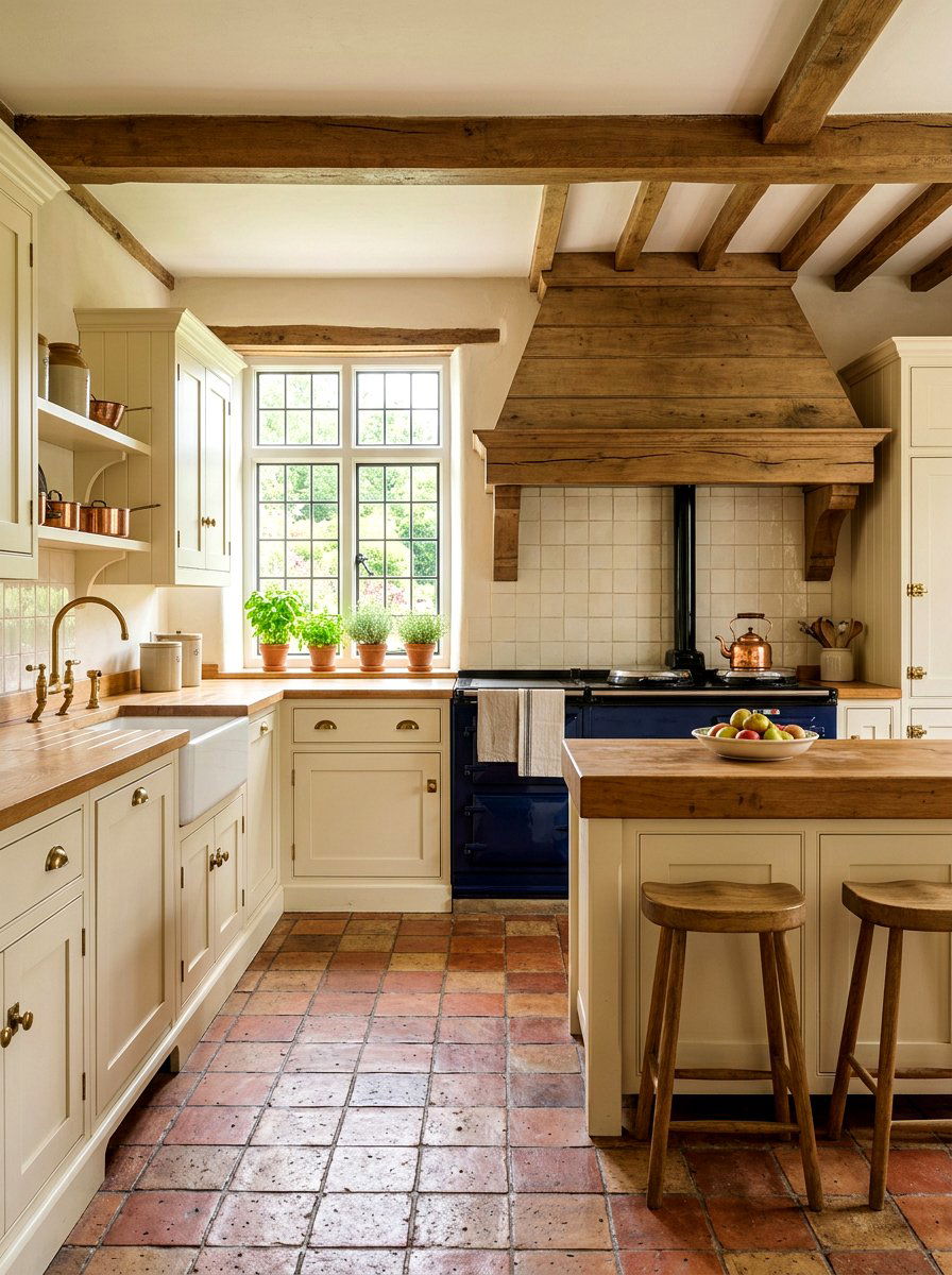 Farmhouse Kitchen Brass Latches - 30 brass kitchen hardware ideas