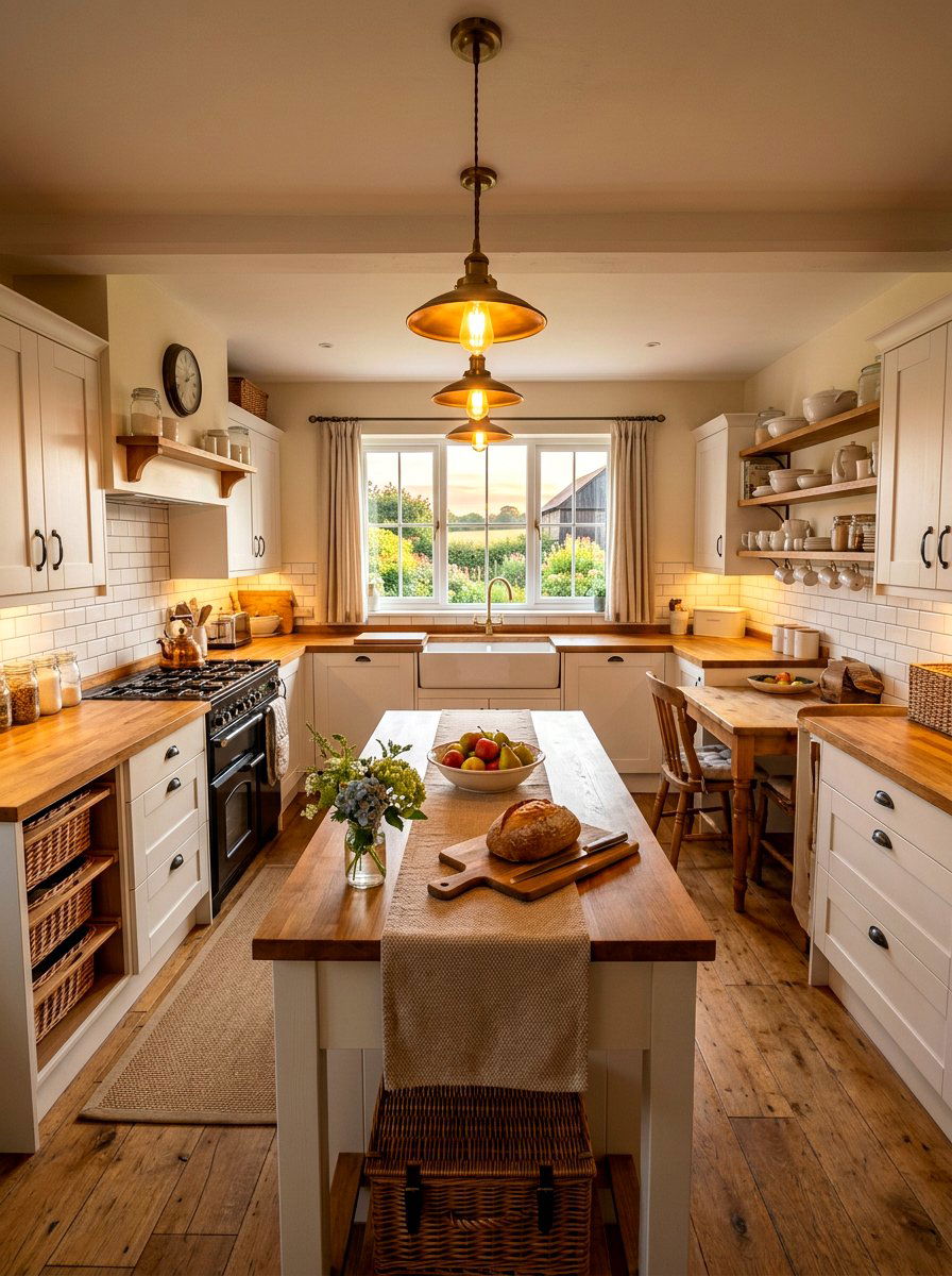 Farmhouse Kitchen Glow - 30 under cabinet lighting ideas