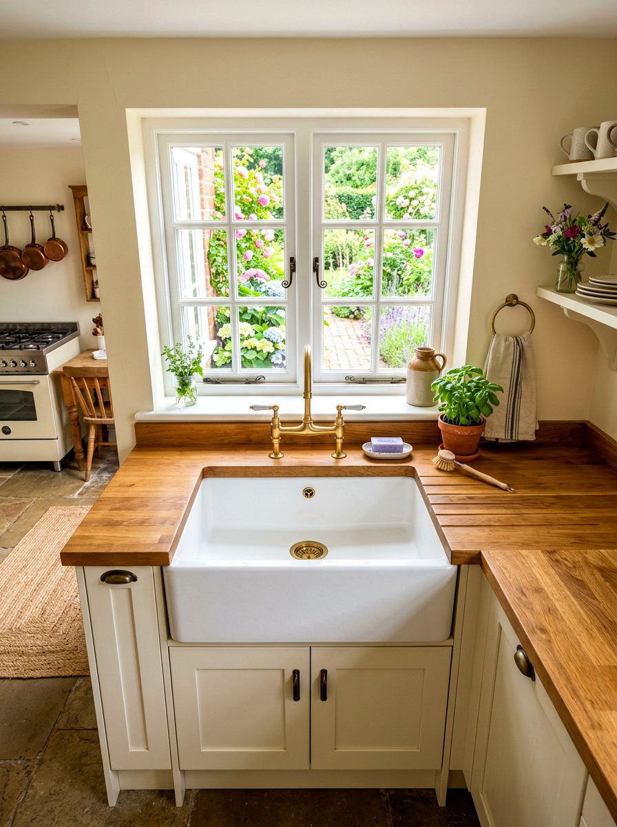 Farmhouse Kitchen Sink - 30 collected kitchen decor ideas