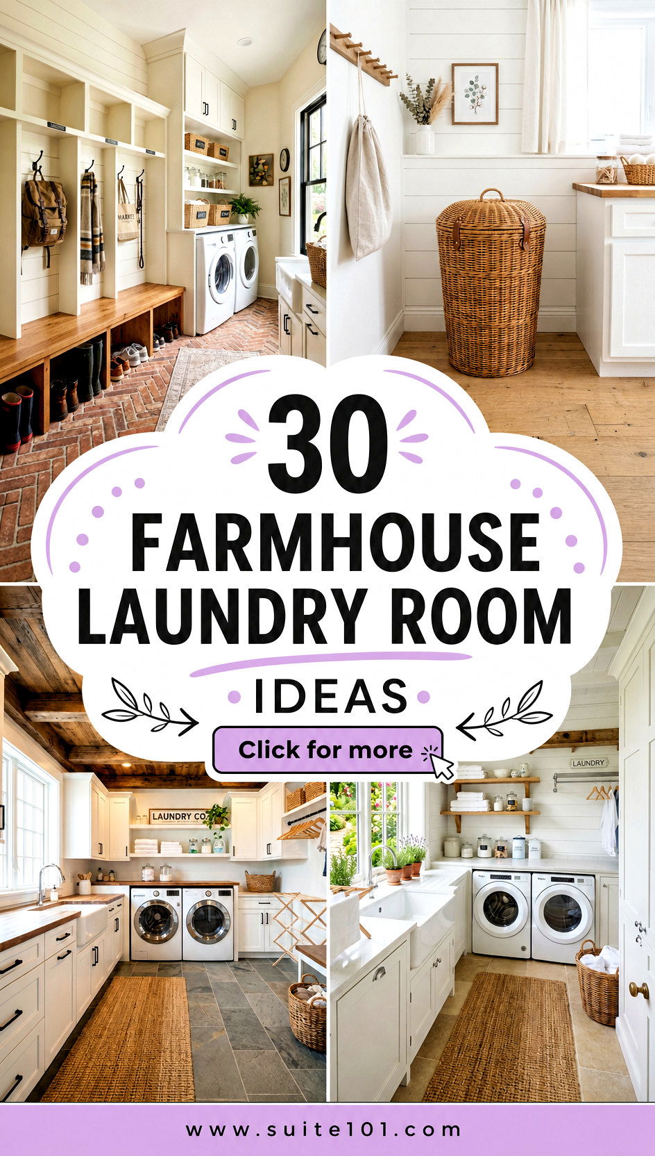 Farmhouse Laundry Room Ideas 30 Cozy Upgrades Youll Love - Farmhouse Laundry Room Ideas: 30 Cozy Upgrades You'll Love