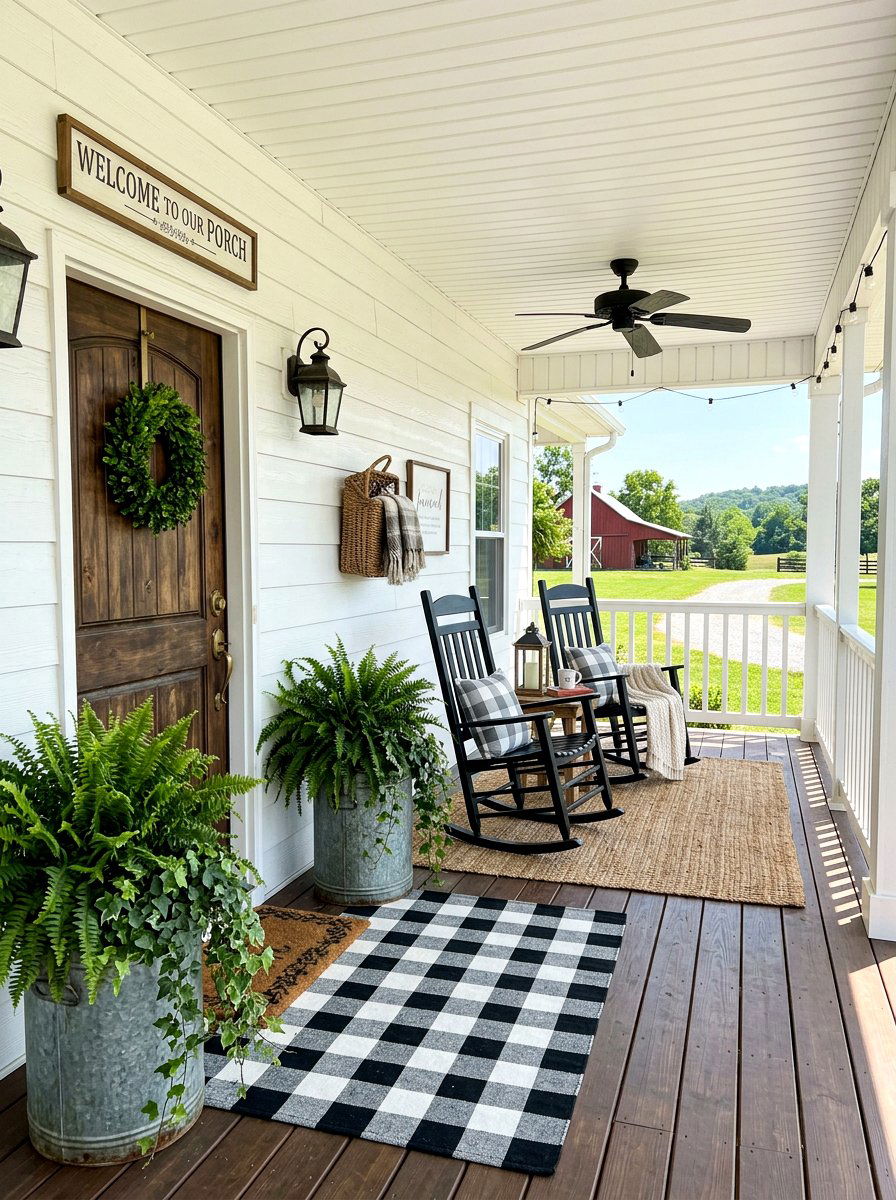 Farmhouse Porch Decor - 30 porch makeover ideas