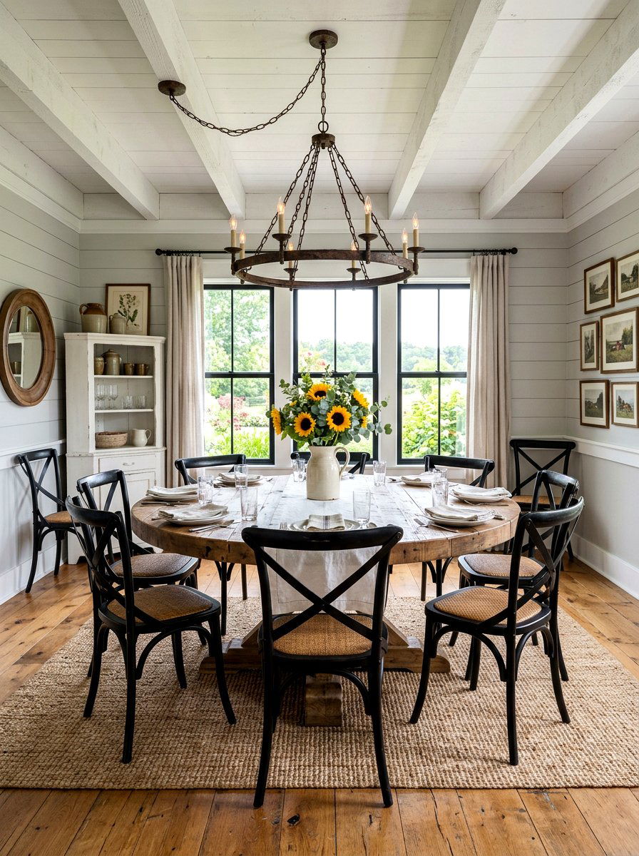 30 Round Dining Room Ideas to Shape a Cozy, Elegant Space
