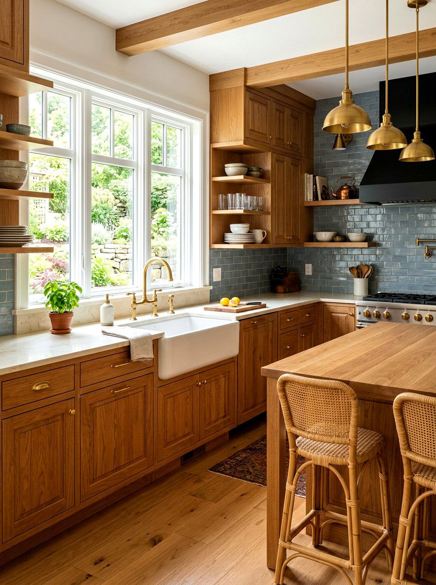 Farmhouse Sink Kitchen - 30 heritage home decor ideas