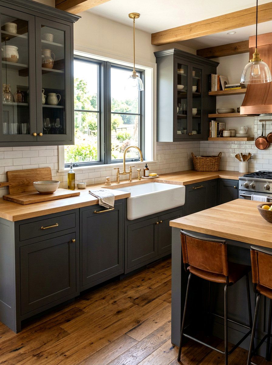 Farmhouse Sink Kitchen - 30 storybook kitchen ideas