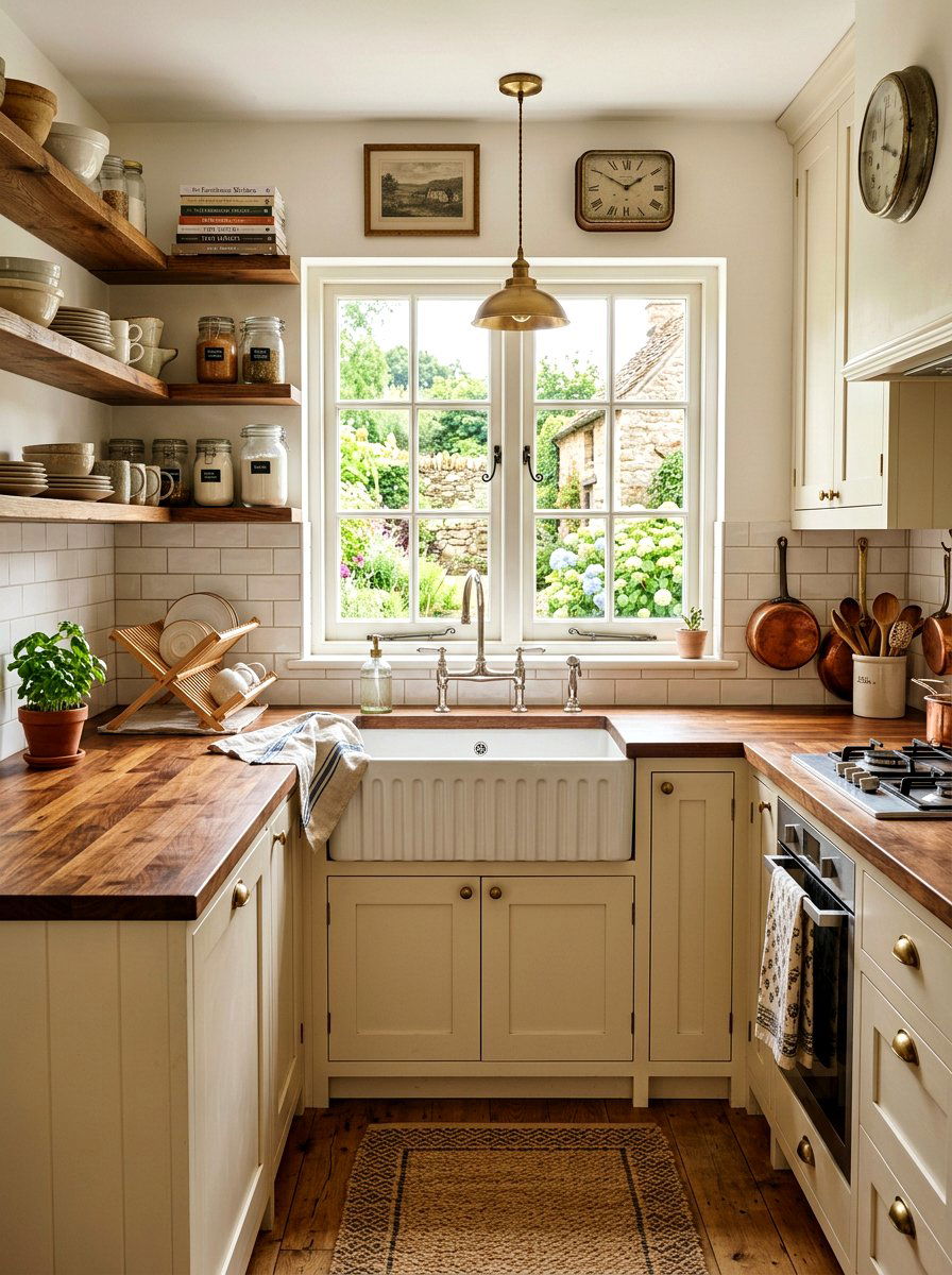 Farmhouse Sink Tiny Kitchen - 30 tiny house kitchen ideas