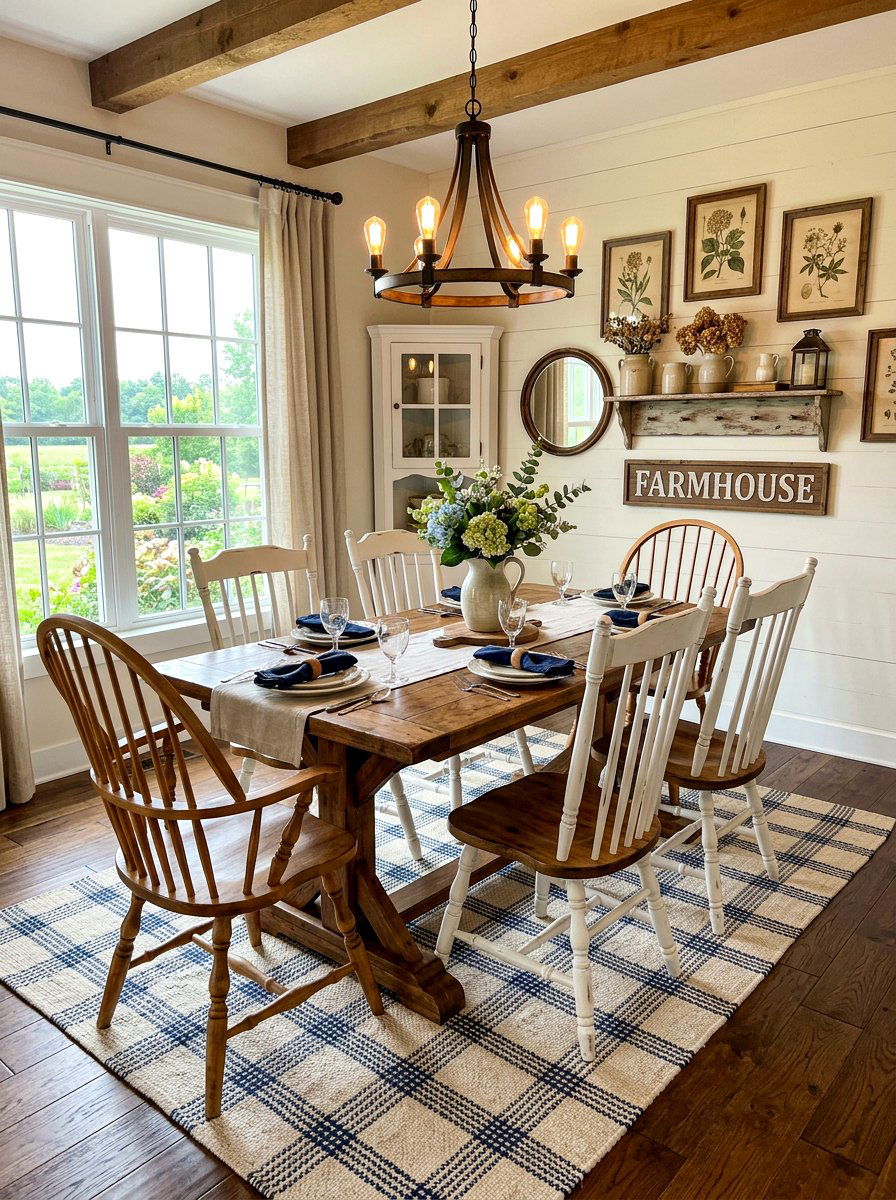 30 Mixed Dining Seating Ideas for a Bold, Welcoming Table