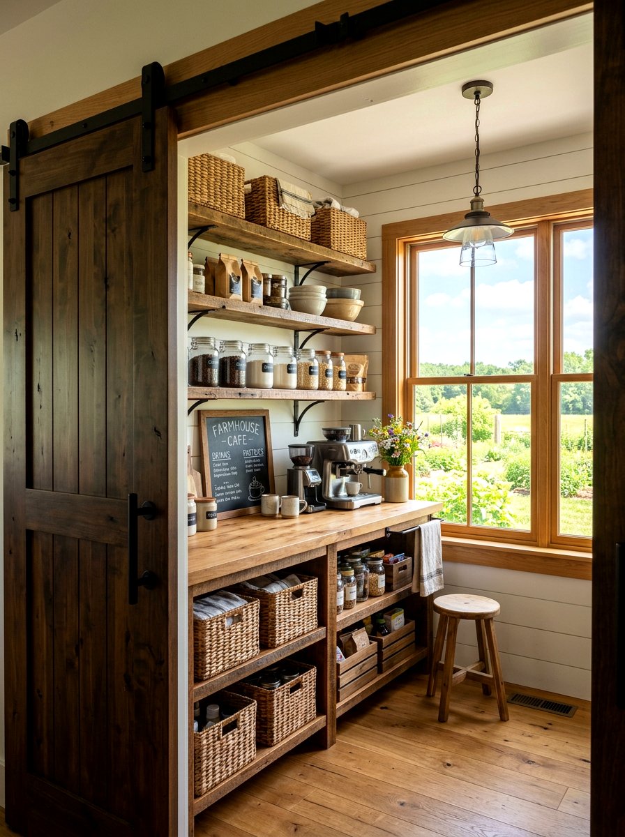 Farmhouse Walk In Pantry Cafe - 30 walk in pantry cafe ideas