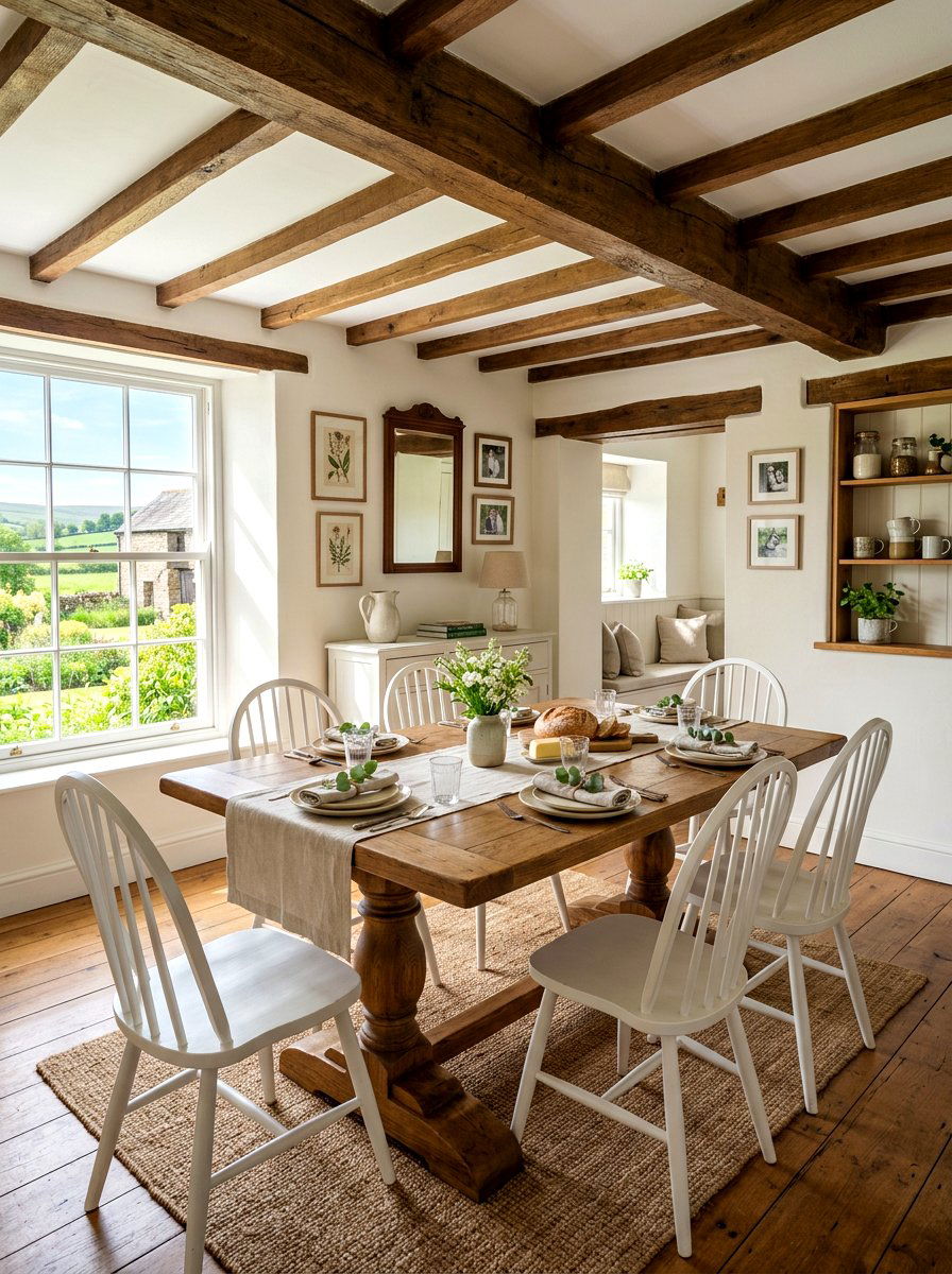 Farmhouse breakfast room - 30 bright breakfast room ideas