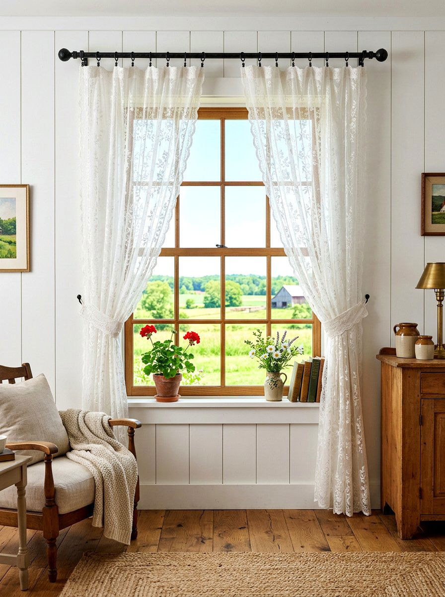 30 Cottage Lace Bedroom Ideas for Soft, Romantic, Airy Nights