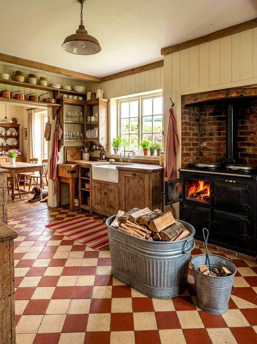 30 Log Holder Ideas to Organize Firewood Neatly by the Hearth