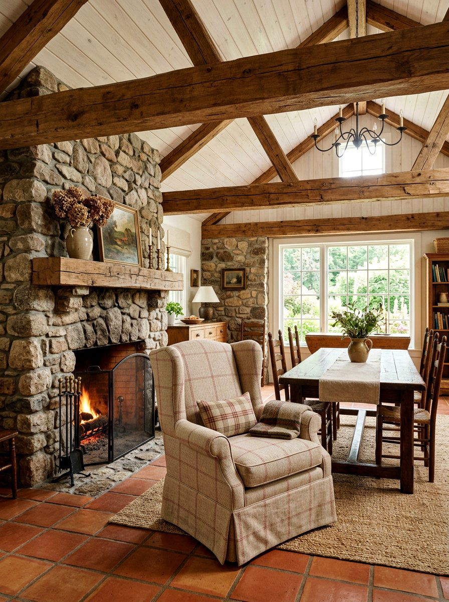 Farmhouse skirted chair - 30 slipcovered dining chair ideas