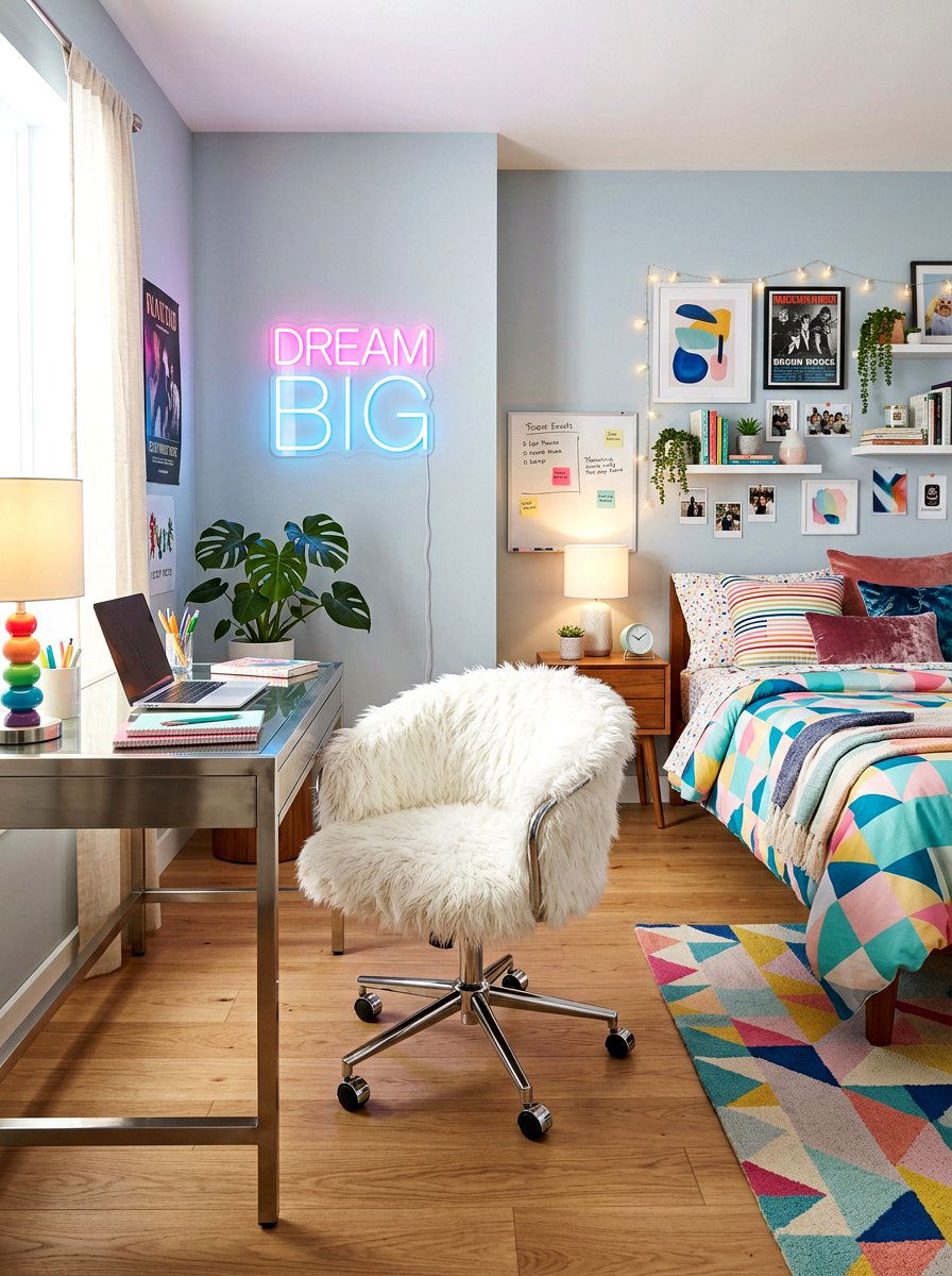Faux Fur Swivel Chair - 30 swivel chair ideas