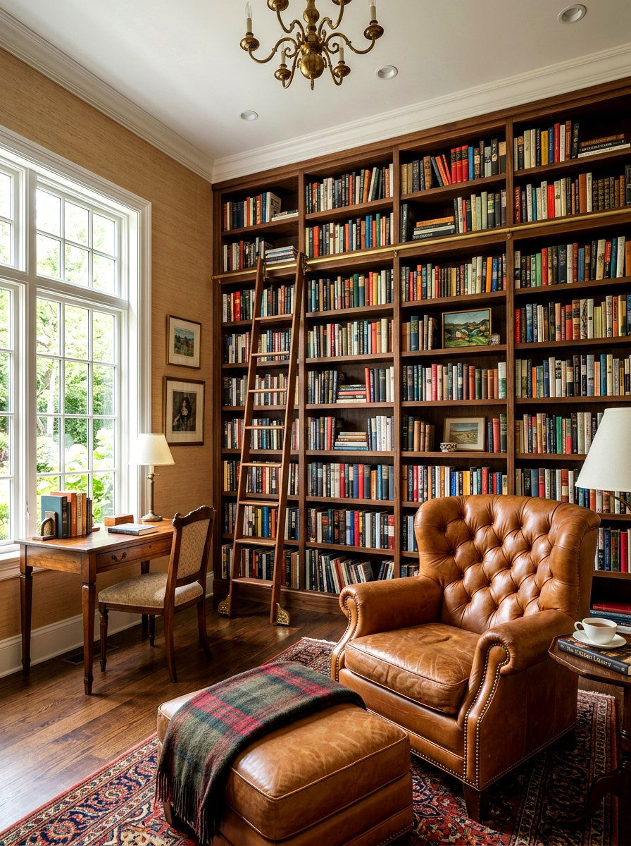 Faux Grasscloth Textured Wallpaper - 30 patterned wallpaper ideas