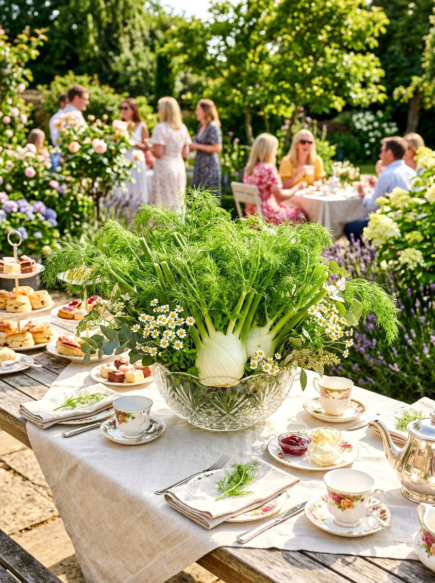 Fennel Bulb Centerpiece - 30 vegetable centerpiece ideas