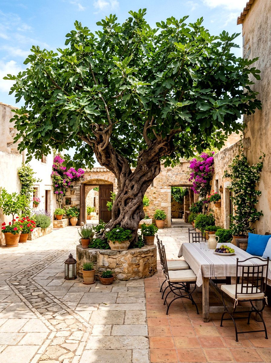 Fig Tree Courtyard - 30 orchard backyard ideas