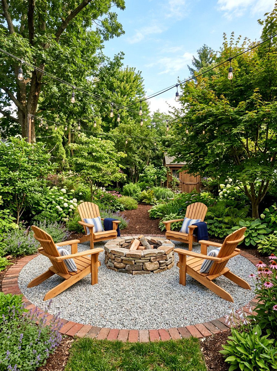 Fire Pit Area - 30 backyard zoning layout ideas