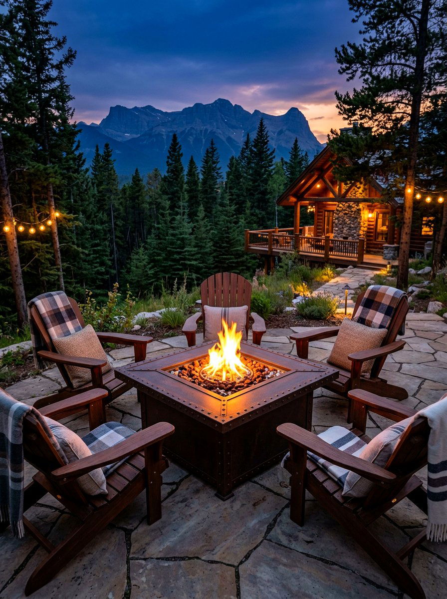 Fire Pit Coffee Table - 30 outdoor coffee table ideas