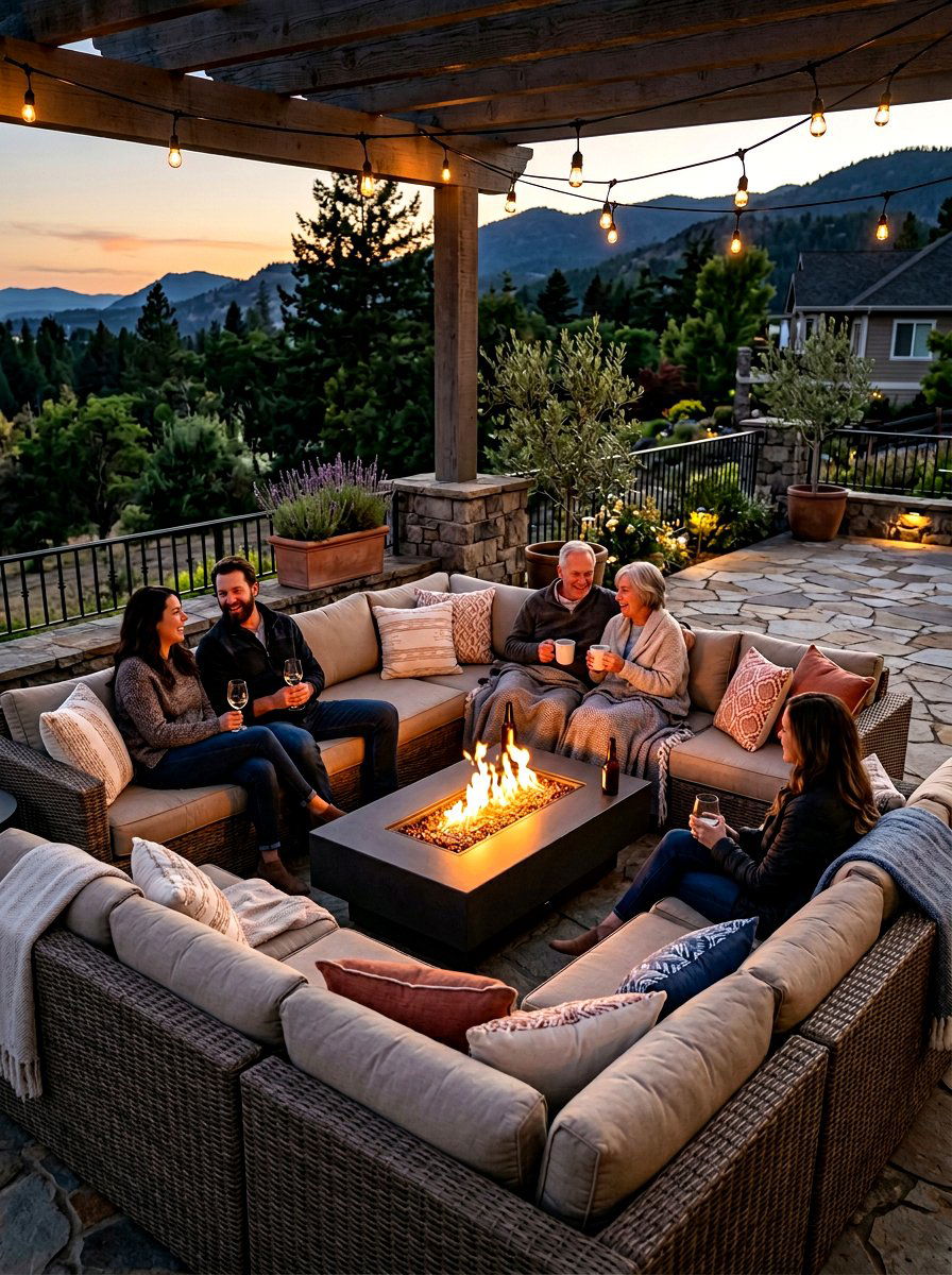 Fire Table For Sectional - 30 deck fire table ideas