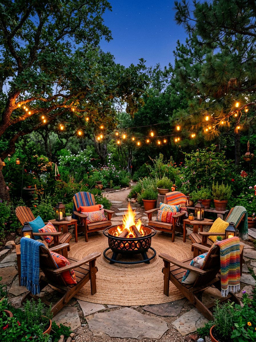 30 boho outdoor furniture ideas To Lounge In Style All Summer Long