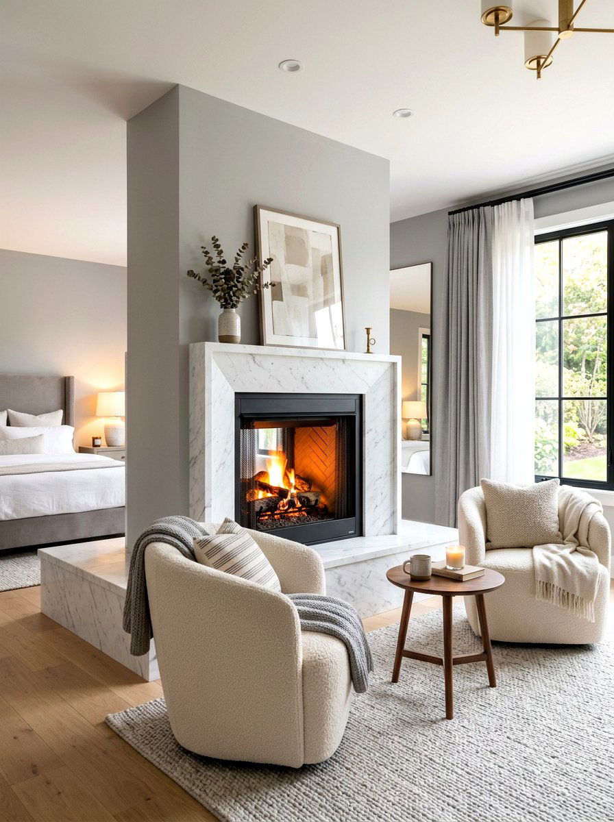 Fireplace In Bedroom - 30 sanctuary bedroom ideas