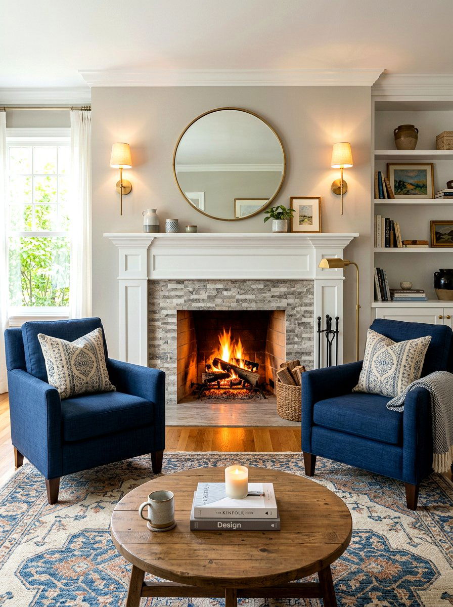 Fireplace Living Room - 30 updated traditional living room ideas