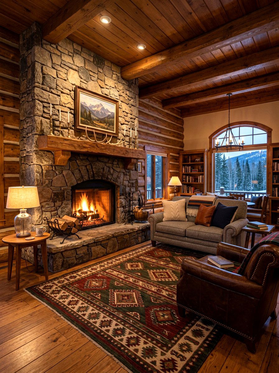 Fireplace Seating With Loveseat and Chair - 30 loveseat and chair layout ideas