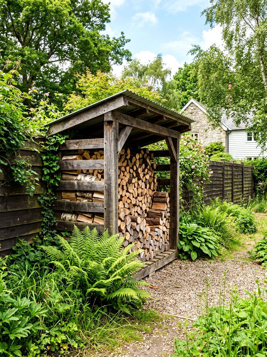 Firewood Lean To Shed - 30 wood storage shed ideas