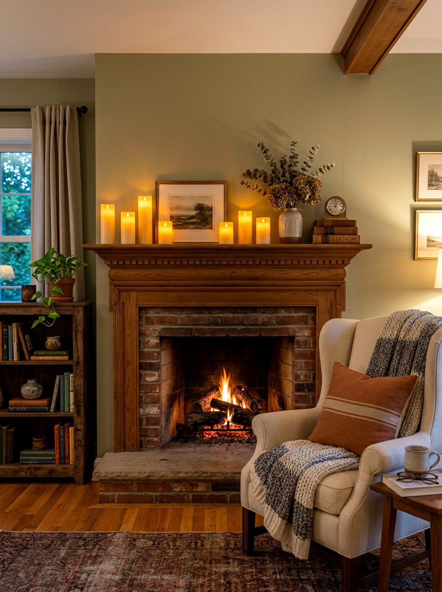 Flameless candles - 30 renter friendly decor ideas