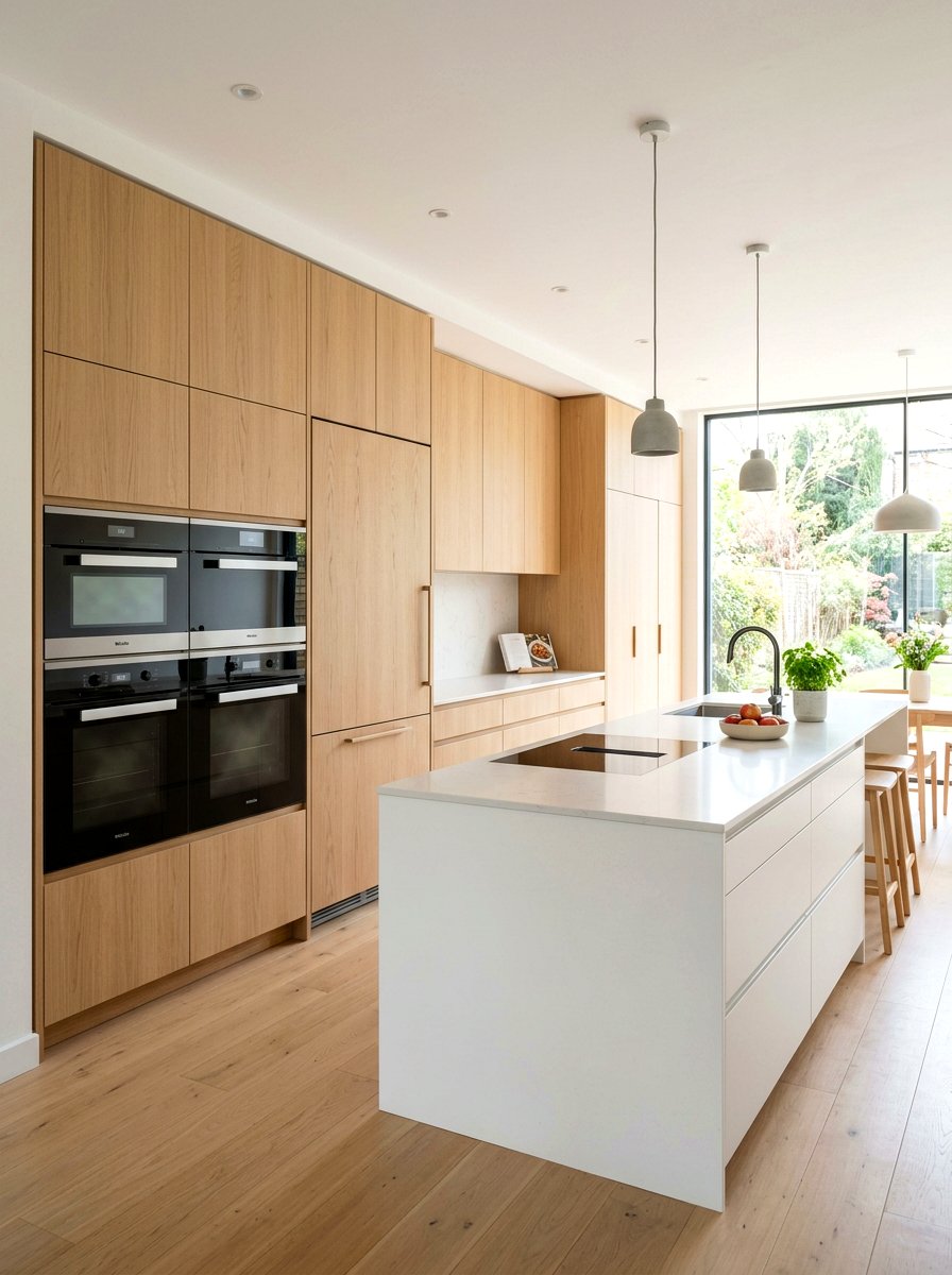 Flat Panel Kitchen Cabinets - 30 kitchen cabinet ideas