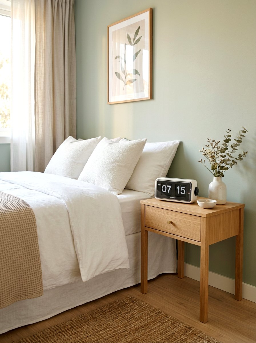 Flip Clock Nightstand - 30 analog home decor ideas