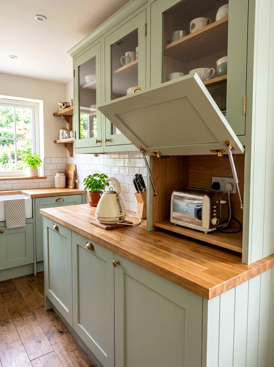 Flip Up Toaster Garage - 30 hidden toaster garage ideas