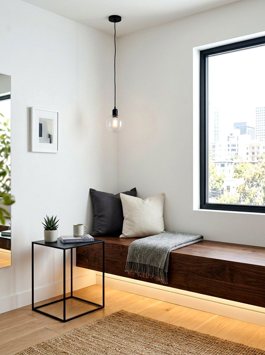 Floating Bench Nook - 30 breakfast nook ideas