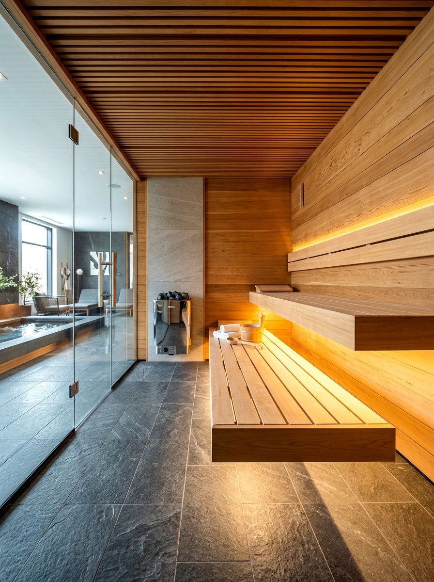 30 Sauna Bathroom Ideas for a Spa-Like Retreat at Home Now