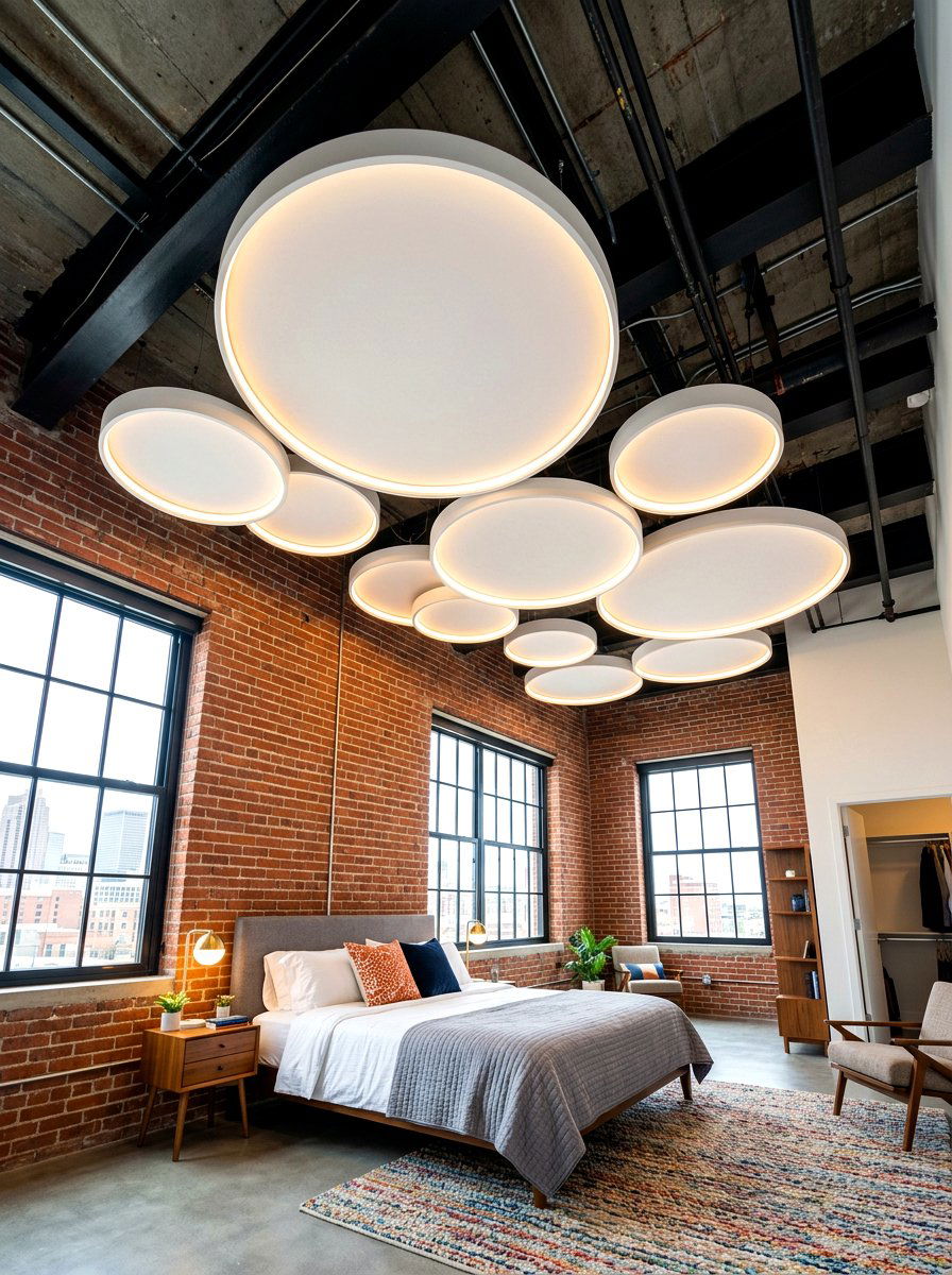 Floating Ceiling Cloud - 30 acoustic bedroom ideas