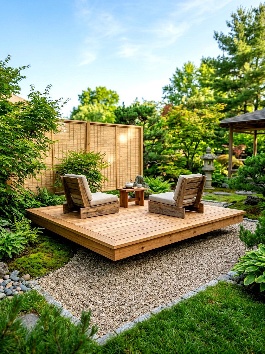 Floating Deck Furniture - 30 outdoor furniture arrangement ideas