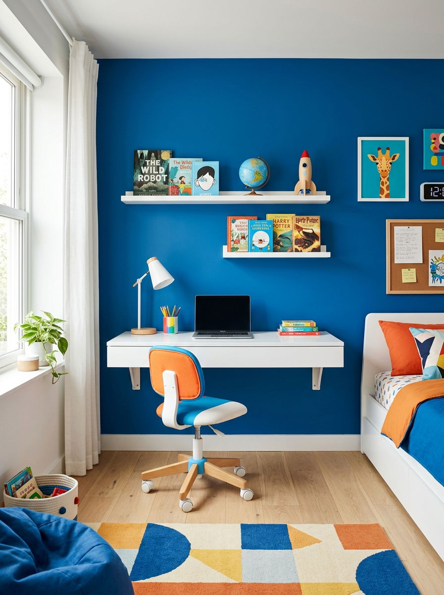 Floating Desk Kids - 30 homework studio kids ideas