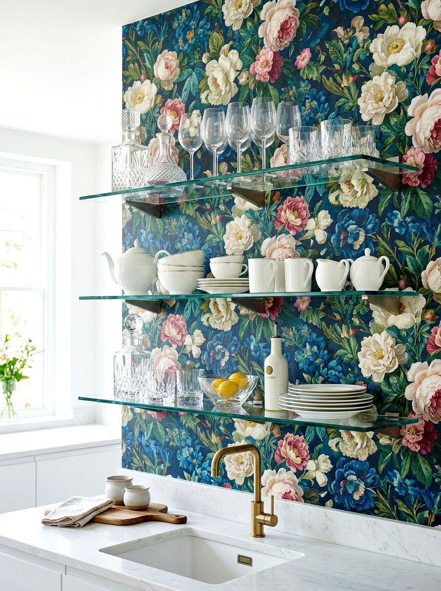 30 kitchen open shelf styling ideas: Display Like Pinterest-Fast