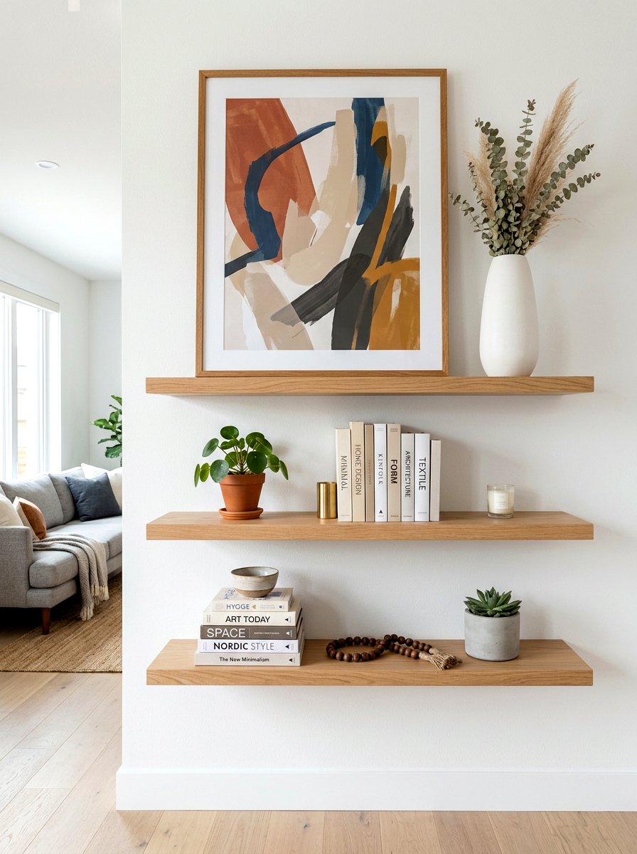 Floating Shelf Decor - 30 shelf styling ideas