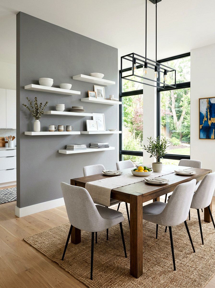 Floating Shelf Group - 30 vintage china display ideas