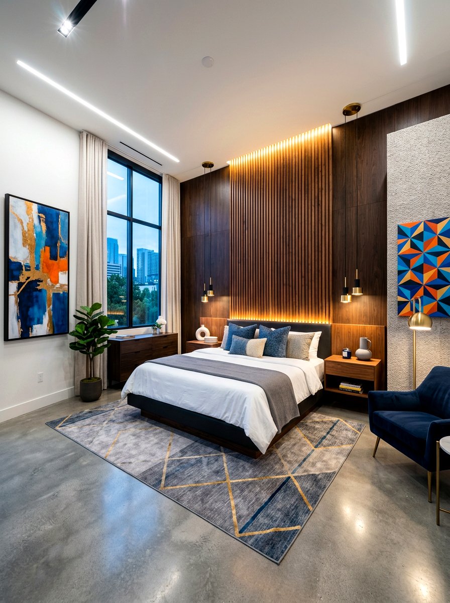 Floating Slat Wall Headboard - 30 slat wall headboard ideas