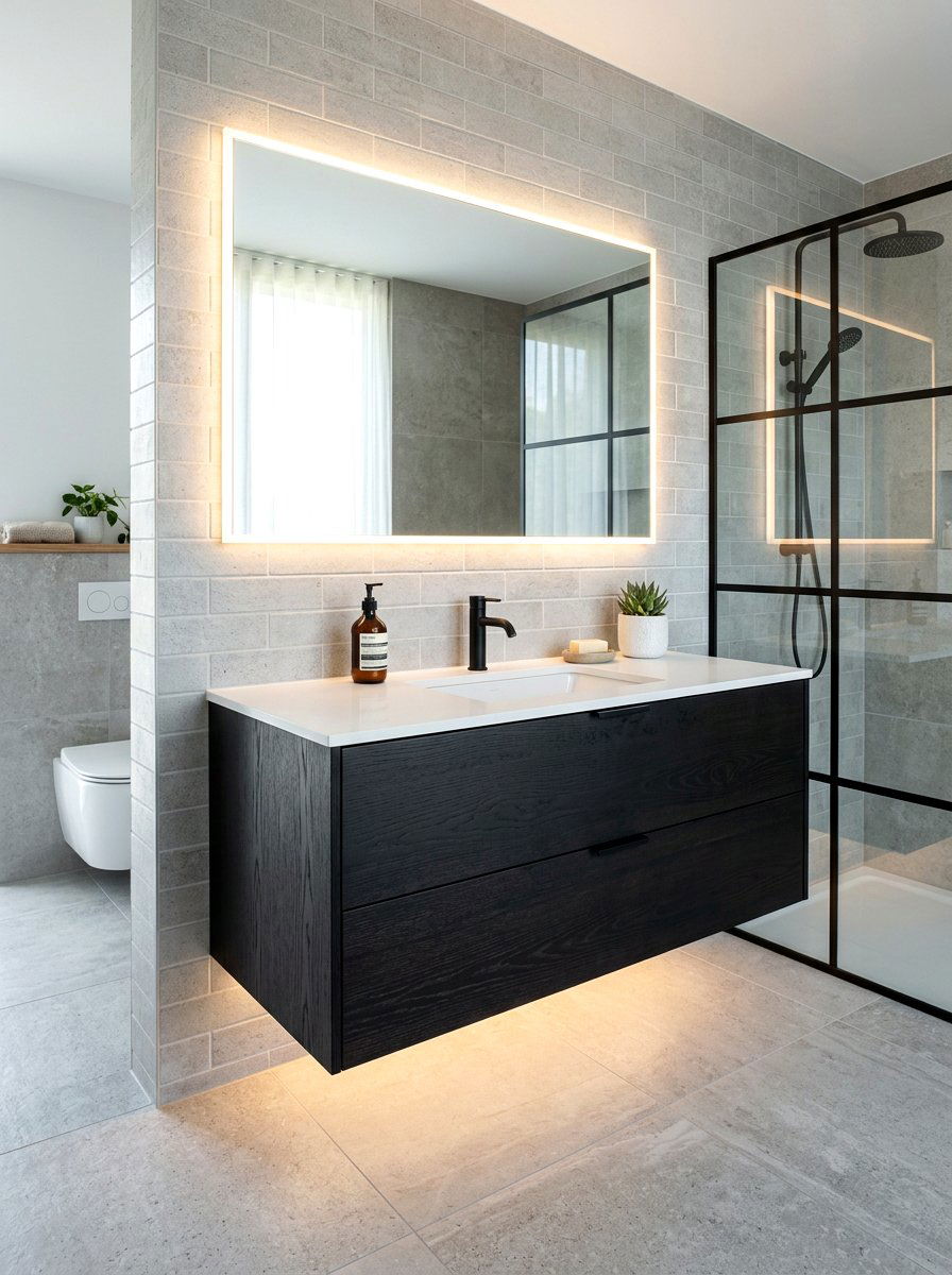 Floating Vanity - 30 luxury bathroom ideas
