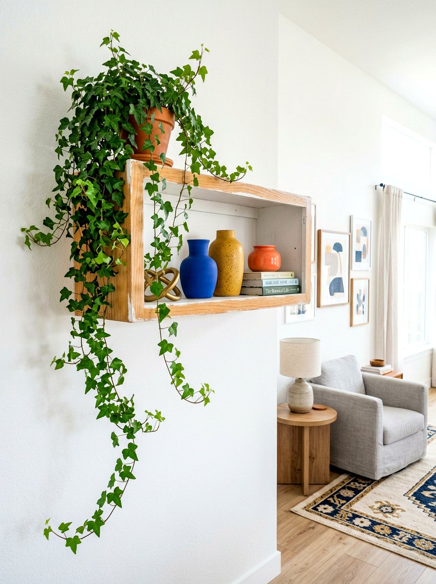 Floating Wall Shelf - 30 repurposed cabinet ideas
